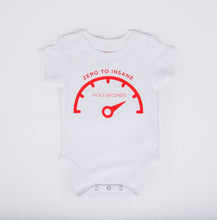 White Insane Mode Onesie