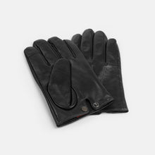 Men's Touch Screen Leather Driving Gloves